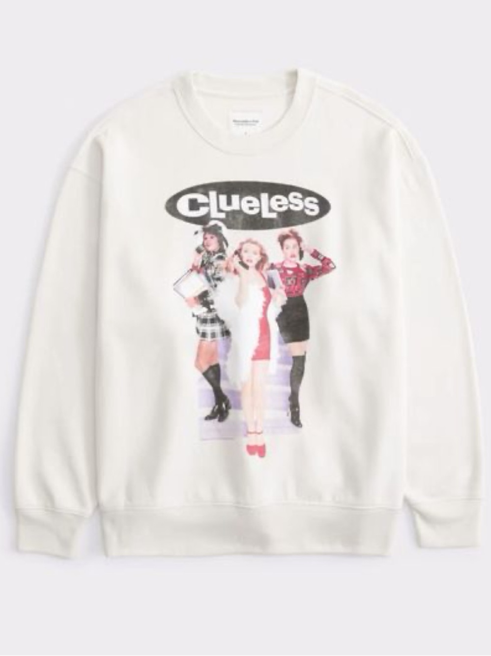 Abercrombie & Fitch soft A&F collection clueless sweatshirt crewneck like new xs